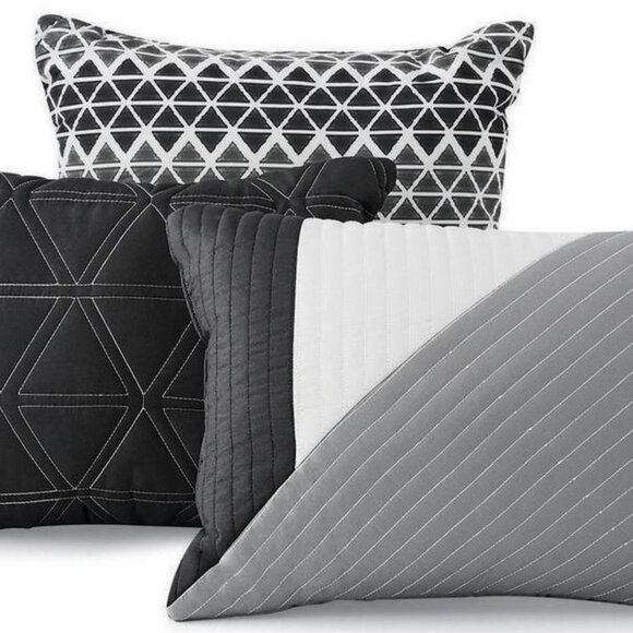 NEW FULL SIZE 10 Piece Bed in a Bag Comforter Bedding Sheets 3 Decorative pillow - Picture 11 of 12